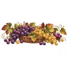 Mug gourmand - Raisins de septembre, décor à plat