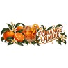 Mug apéritif - L’Orange Amère, décor à plat