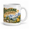 Mug apéritif - Gentiane des Sommets, anse à droite