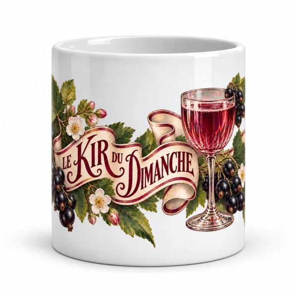 Mug apéritif - Le Kir du Dimanche, Manufacture Arssans