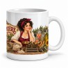 Mug métiers d’autrefois - L’Épicière, anse à droite