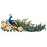 Mug nature - Paon dans le jardin, décor à plat