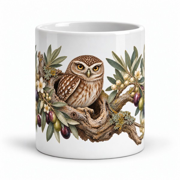 Mug nature - La Chevêche de l’olivier, Manufacture Arssans