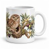 Mug nature - La Chevêche de l’olivier, anse à droite