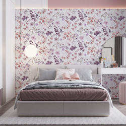 Papier Peint Aquarelle Purpura
