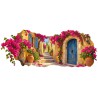 Mug Provence - La Ruelle des bougainvillées, décor à plat