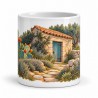 Mug Provence - Le Cabanon de la garrigue, vue de face