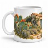 Mug Provence - Le Cabanon de la garrigue, anse à gauche