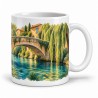 Mug Provence - Le Pont sur la Sorgue, anse à droite