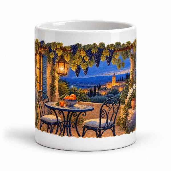 Mug Provence - La Terrasse d’un soir d’été, Manufacture Arssans