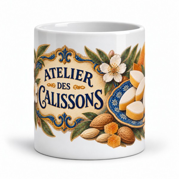 Mug gourmand - L’Atelier des calissons, Manufacture Arssans
