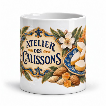 Mug gourmand - L’Atelier des calissons, vue de face