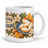 Mug gourmand - L’Atelier des calissons, anse à droite