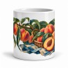 Mug gourmand - Pêches de velours, vue de face