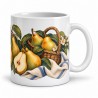Mug gourmand - Poires du jardin, anse à droite