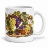 Mug gourmand - Raisins de la treille, anse à droite