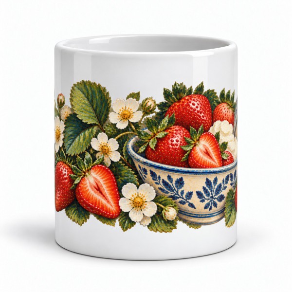 Mug gourmand - Fraises de printemps, Manufacture Arssans