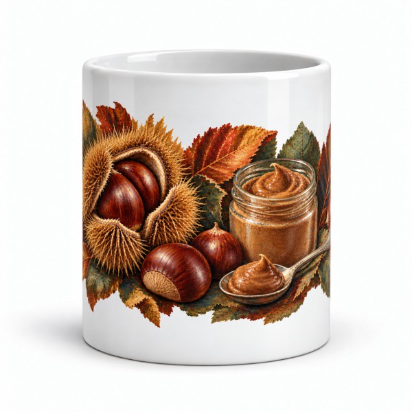 Mug gourmand - Châtaignes et crème de marrons, Manufacture Arssans