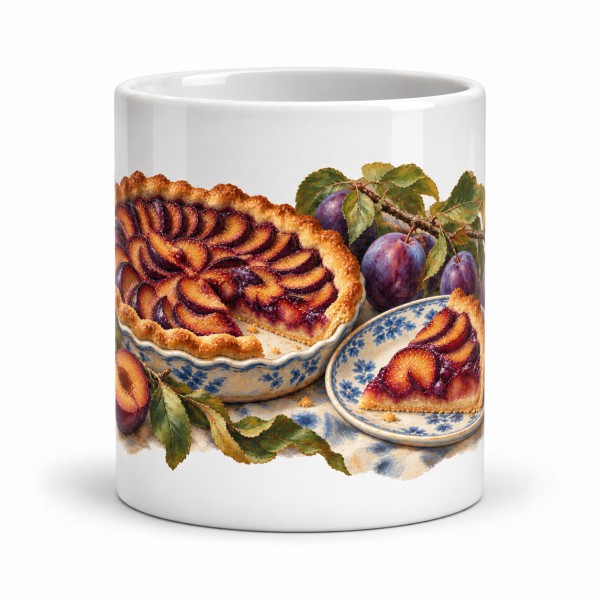 Mug gourmand - La Tarte aux prunes, Manufacture Arssans