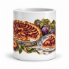 Mug gourmand - La Tarte aux prunes, vue de face
