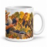 Mug métiers d’autrefois - Le Vigneron, façon tableau, anse à droite