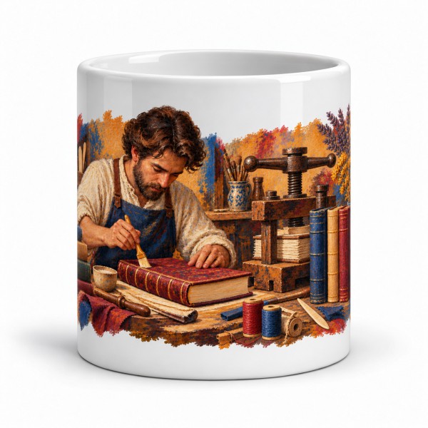 Mug métiers d’autrefois - Le Relieur, Manufacture Arssans