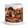 Mug métiers d’autrefois - Le Relieur, vue de face