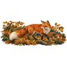 Mug nature - Le Renard des sous-bois, façon tableau, décor à plat