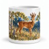 Mug nature - Le Chevreuil à l’orée du bois, vue de face