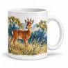 Mug nature - Le Chevreuil à l’orée du bois, anse à droite