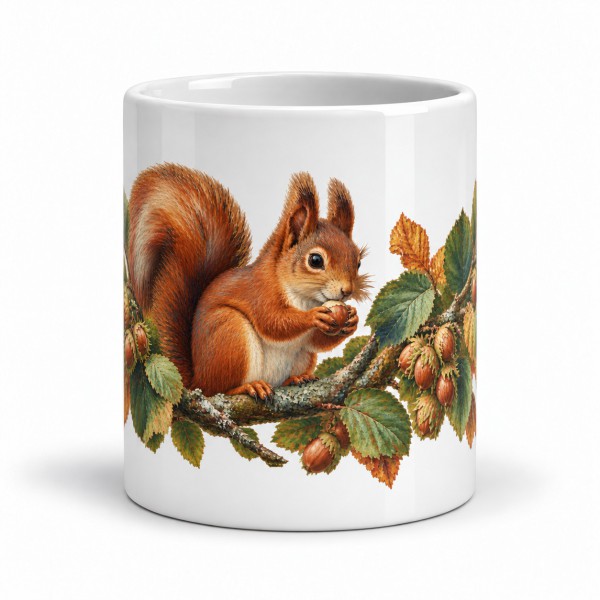 Mug nature - L’Écureuil et les noisettes, Manufacture Arssans