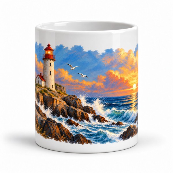 Mug voyage - Le Phare du grand large, Manufacture Arssans