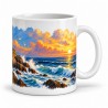Mug voyage - Le Phare du grand large, anse à droite