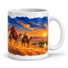 Mug voyage - La Caravane du désert, anse à droite
