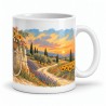 Mug Provence - La Bicyclette des beaux jours, anse à droite