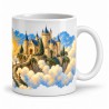 Mug imaginaire - Le Château dans les nuages, anse à droite