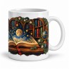 Mug imaginaire - La Bibliothèque des songes, anse à droite