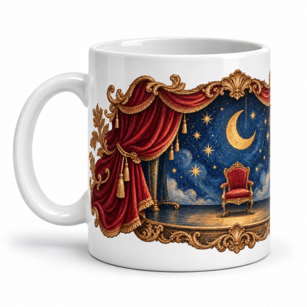 Mug imaginaire - Le Théâtre des étoiles, anse à gauche