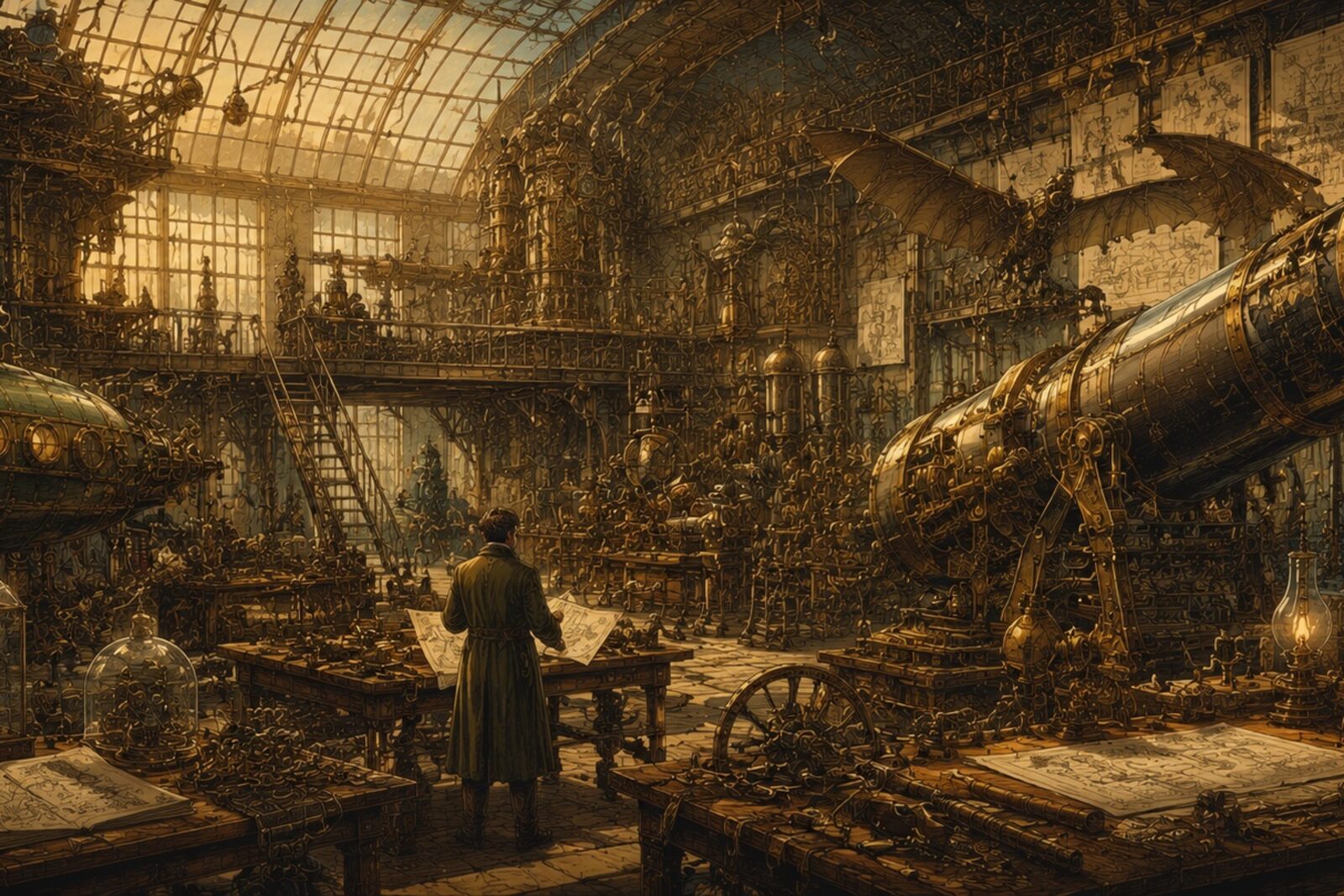 Mise en situation - L’atelier de l’inventeur (vue 01)