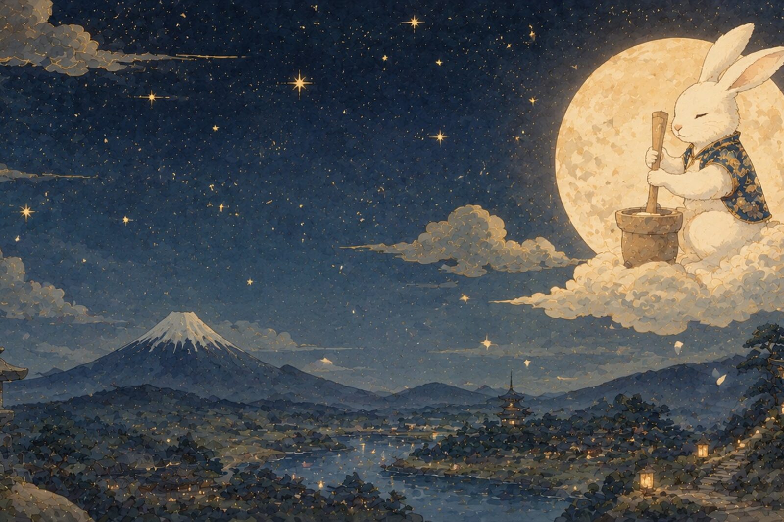 Mise en situation — Le lièvre de la lune (vue 01)