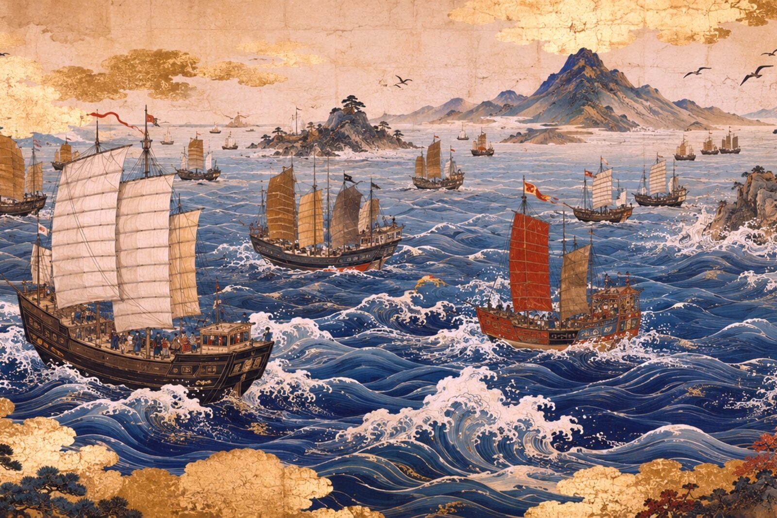 Mise en situation - Les Navires de Commerce (vue 01)