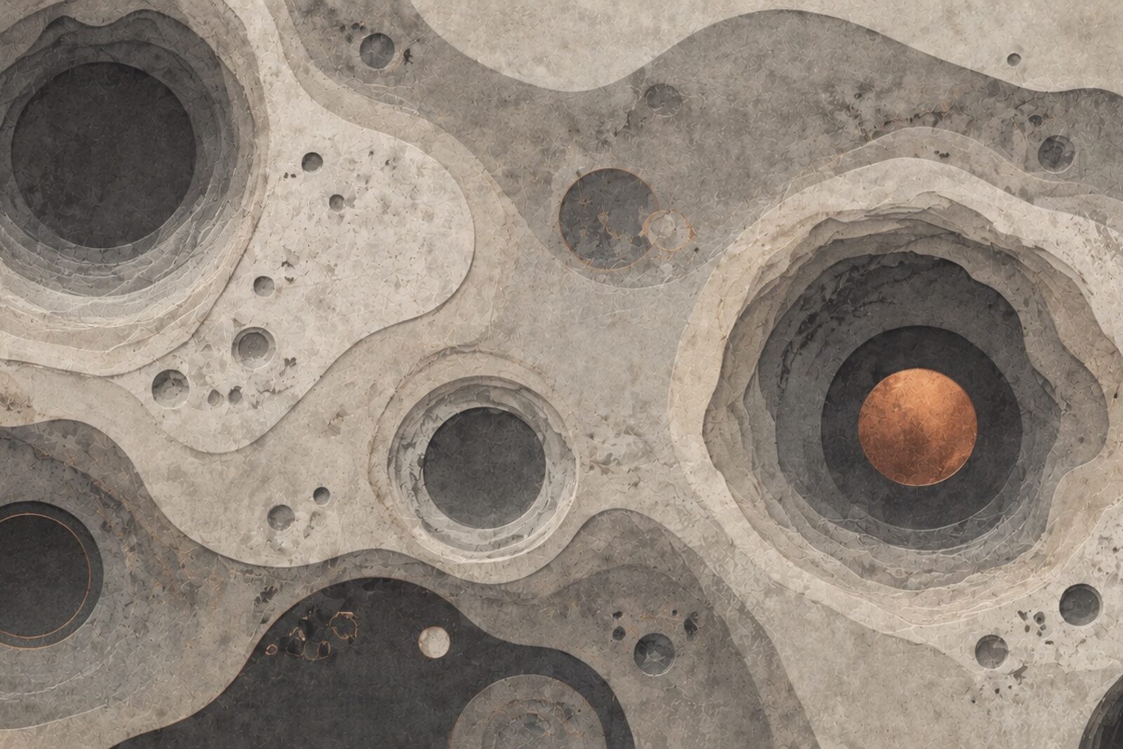 Mise en situation - Paysage Lunaire (vue 01)