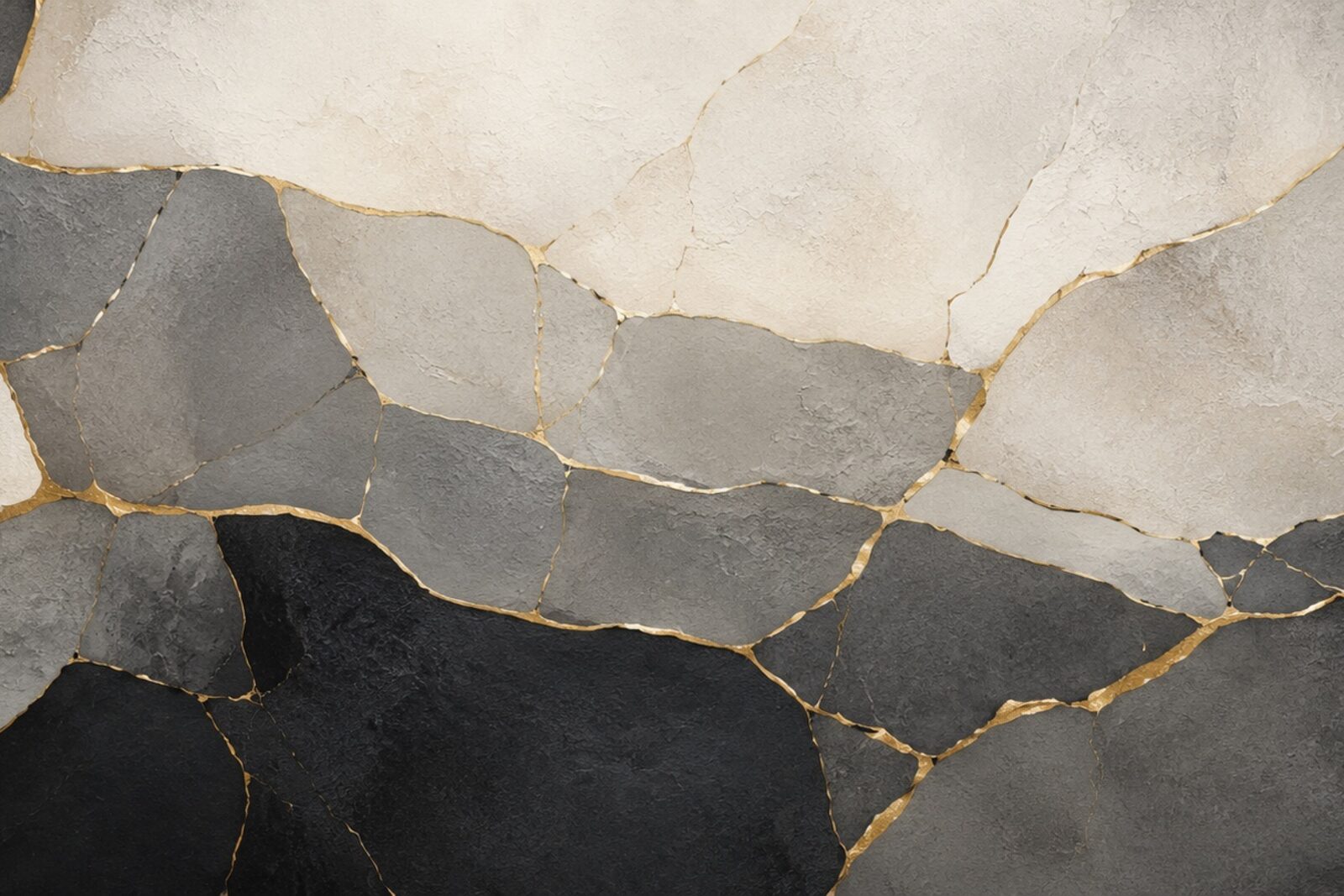Mise en situation — Veines de kintsugi (vue 01)