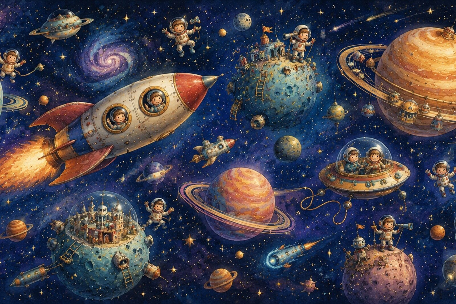 Mise en situation - Voyage dans les étoiles (vue 01)