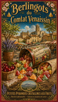 Affiche vintage confiserie - Berlingots du Comtat Venaissin
