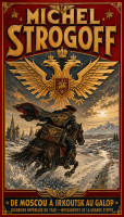 Affiche vintage Jules Verne - Michel Strogoff