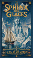 Affiche vintage Jules Verne - Le Sphinx des Glaces