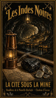Affiche vintage Jules Verne - Les Indes Noires