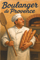 Magnet Boulanger de Provence