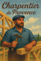 Magnet Charpentier de Provence